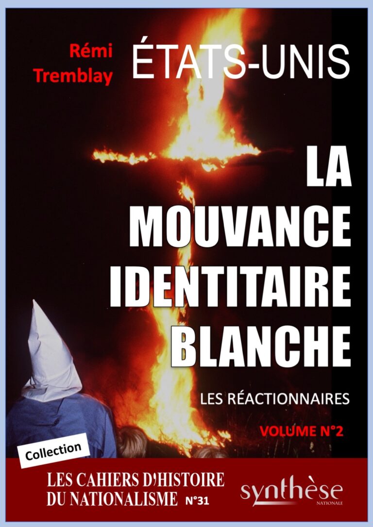 CHN 31 : La mouvance identitaire blanche américaine (volume 2)