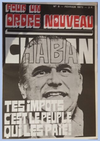 Pour un Ordre nouveau (n°8 février 1972)