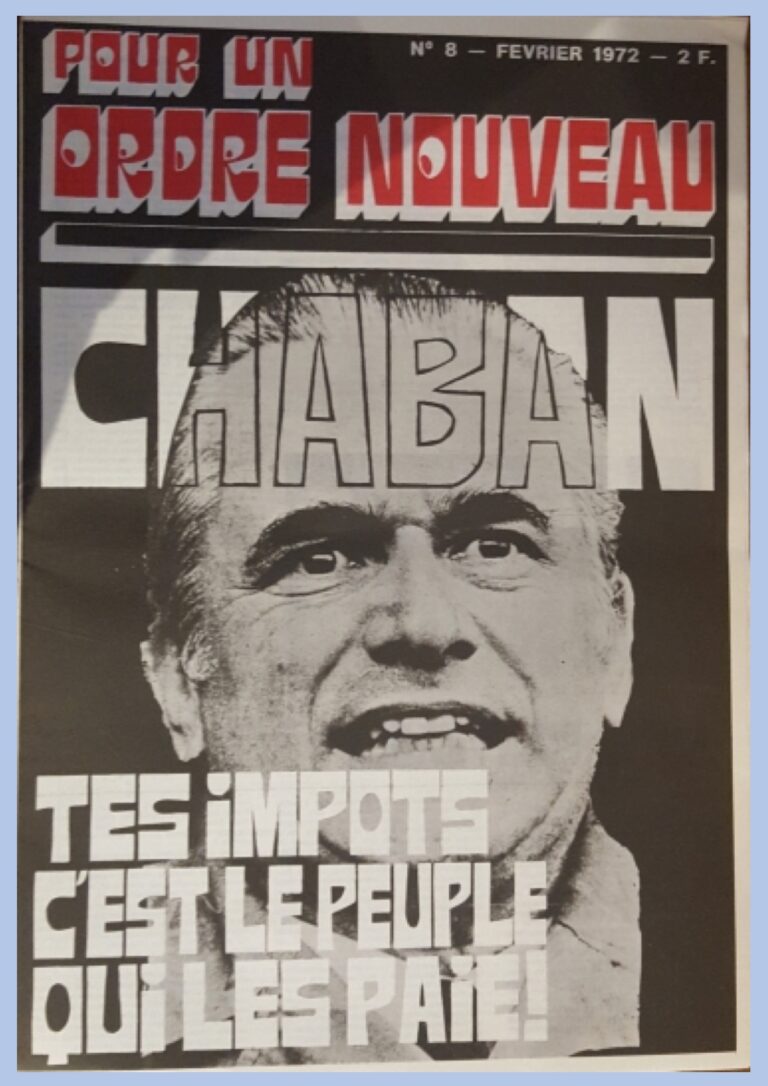Pour un Ordre nouveau (n°8 février 1972)