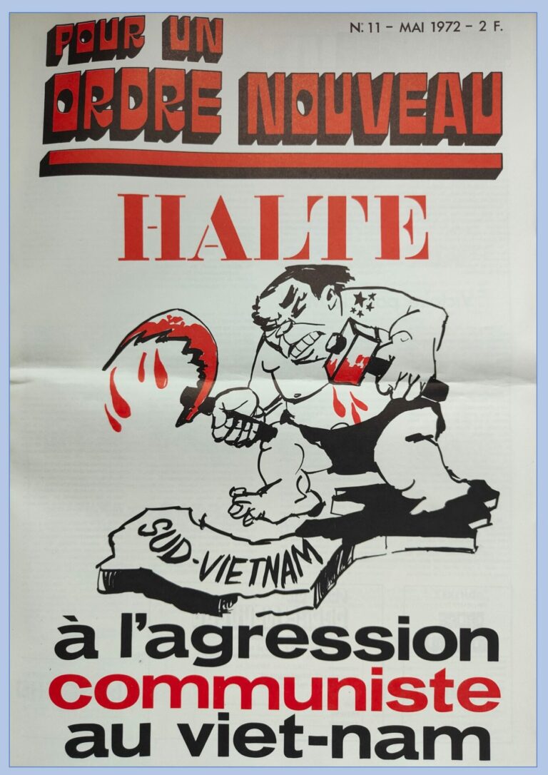 Pour un Ordre nouveau n°11 (mai 1972)